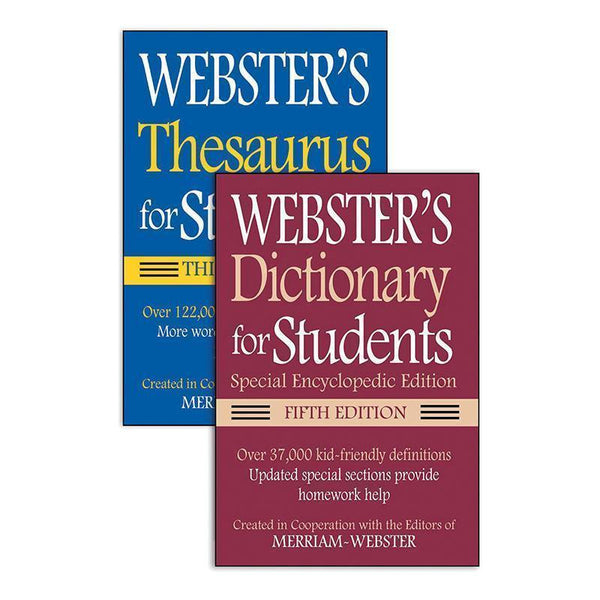 WEBSTER FOR STUDENTS DICTIONARY-Learning Materials-JadeMoghul Inc.