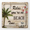 Wedding Cake Accessories Relax you're on Beach Time - wood wall plaque from gifts by fashioncraft Fashioncraft