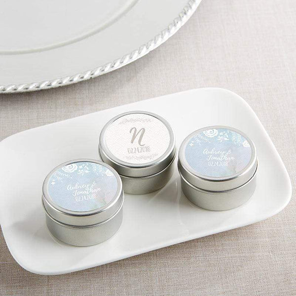 Wedding Candle Holders Personalized Travel Candle - Ethereal(24 Pcs) Kate Aspen