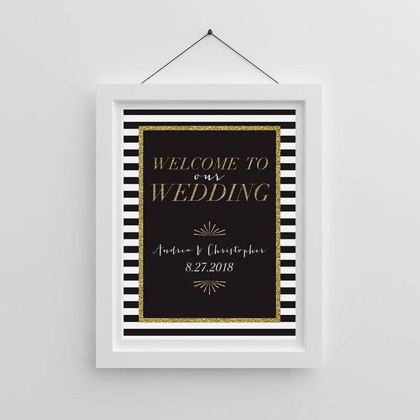 Wedding Ceremony Accessories Personalized Poster (18x24) - Classic Wedding Kate Aspen