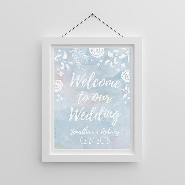Wedding Ceremony Accessories Personalized Poster (18x24) - Ethereal Wedding Kate Aspen