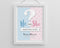 Wedding Ceremony Accessories Personalized Poster (18x24) - Gender Reveal Kate Aspen
