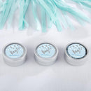 Wedding Ceremony Accessories Personalized Silver Round Candy Tin - It's a Boy! (2 Sets of 12) Kate Aspen