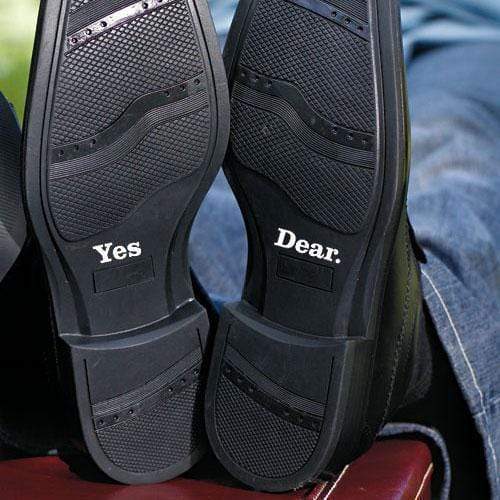 Yes Dear "Shoe Talk" Stick on Decals for Shoes (Pack of 1)