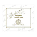 Wedding Favor Stationery Parisian Love Letter Rectangular Label Vintage Gold (Pack of 1) Weddingstar