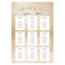 Wedding Favor Stationery Vintage Lace Seating Chart Berry (Pack of 1) JM Weddings