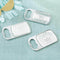 Wedding Reception Accessories Personalized Silver Bottle Opener - Silver Foil(24 Pcs) Kate Aspen