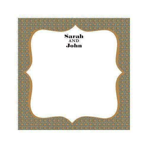 Wedding Reception Accessories Personalized Well Wishing Cards with Tent Card (Pack of 1) Weddingstar