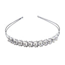 Wedding Reception Accessories Rhinestone With Double Permutation Imitation Pearls Wedding Bridal Tiara TIY