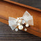 Wedding Reception Accessories Simple Design Fashion Double Layer Bow Hair Decoration TIY
