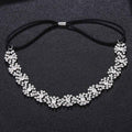 Trendy New Baby's Breath Design Crystal Bride Hair Bands