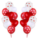 Valentine's Day Wedding Party Supply 40 Pcs Latex Balloons Set