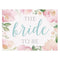 Garden Party Bride To Be Chair Signs (Pack of 1)