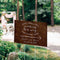 Wedding Signs Personalized Directional Sign (18x12) - Rustic Kate Aspen