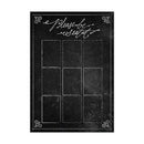 Wedding Signs Personalized Seating Chart Kit With Chalkboard Print Design (Pack of 1) Weddingstar