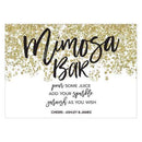 Wedding Signs Sparkle Large Card Table Sign (Pack of 1) JM Weddings