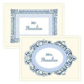 Wedding Signs Vintage Romance Chair Signs Periwinkle (Pack of 1) JM Weddings