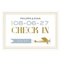 Wedding Signs Vintage Travel Check In Directional Wedding Sign Daiquiri Green (Pack of 1) JM Weddings