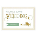 Wedding Signs Vintage Travel Wedding Directional Sign Daiquiri Green (Pack of 1) JM Weddings