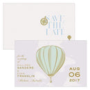 Weddingstar Vintage Travel Save The Date Card With Fold (Pack of 1) JM Weddings