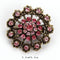 WEIMANJINGDIAN Brand Vintage Gold Color Plated Crystal Rhinestones Flower Antique Brooch Pins for Women in Assorted-558-JadeMoghul Inc.