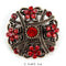 WEIMANJINGDIAN Brand Vintage Gold Color Plated Crystal Rhinestones Flower Antique Brooch Pins for Women in Assorted-636-JadeMoghul Inc.