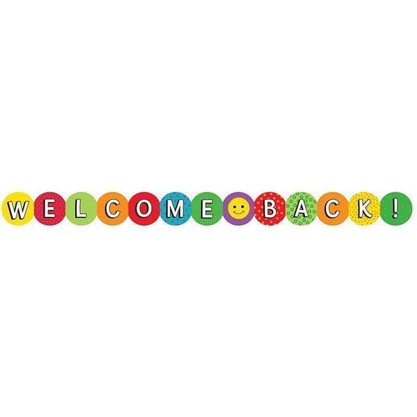 WELCOME BACK BORDER-Arts & Crafts-JadeMoghul Inc.