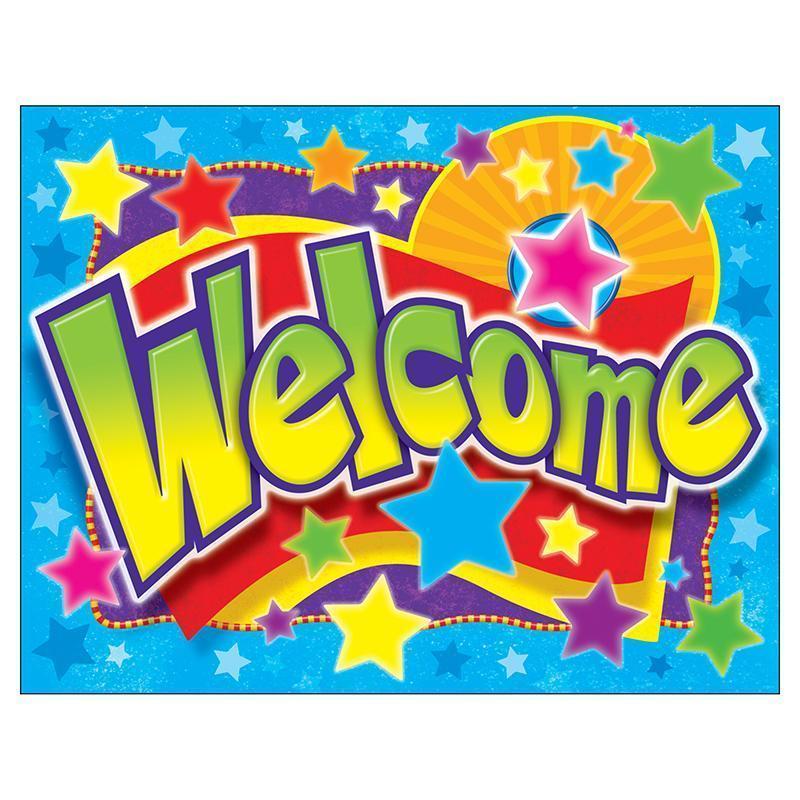 WELCOME STARS LEARNING CHART-Learning Materials-JadeMoghul Inc.