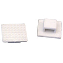 Weld Mount AT-3 Small White Nylon Wire Tie Mount - Qty. 30 [803]-Tools-JadeMoghul Inc.