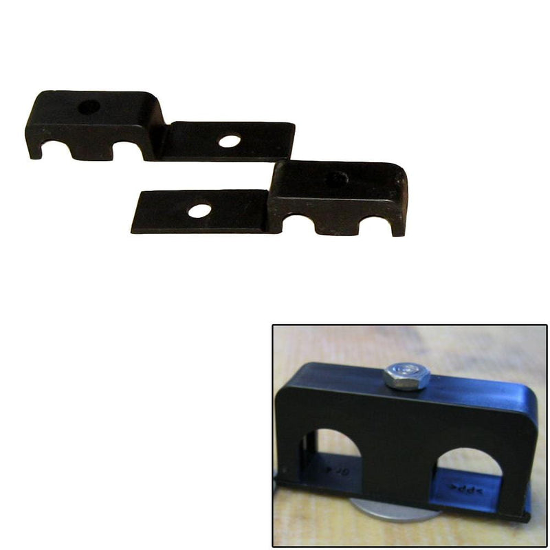 Weld Mount Double Poly Clamp f-1-4" x 20 Studs - 3-8" OD - Requires 1" Stud - Qty. 25 [80375]-Accessories-JadeMoghul Inc.