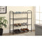 Well-Designed Metal Shoe Rack, Black-Utility Shelves-BLACK-Metal-JadeMoghul Inc.