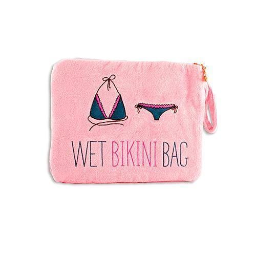 Wet Bikini Bag - Light Pink (Pack of 1)-Personalized Gifts By Type-JadeMoghul Inc.