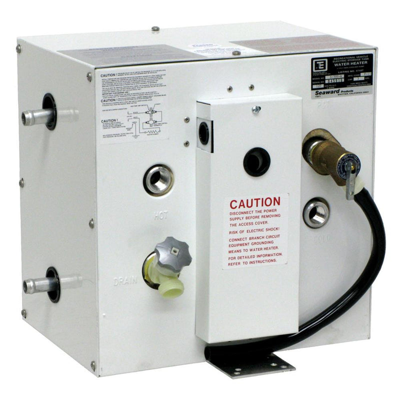 Whale Seaward 3 Gallon Hot Water Heater w-Side Heat Exchanger - White Epoxy - 120V - 1500W [S300W]-Hot Water Heaters-JadeMoghul Inc.