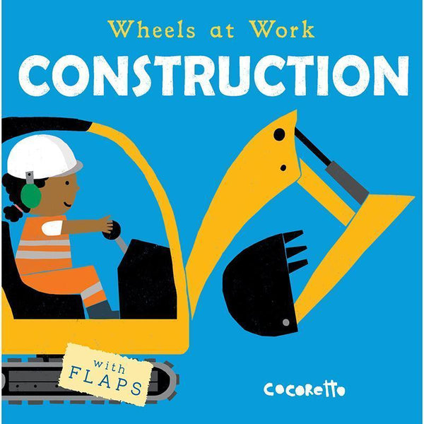 WHEELS WORK BOARD BOOK CONSTRUCTION-Childrens Books & Music-JadeMoghul Inc.