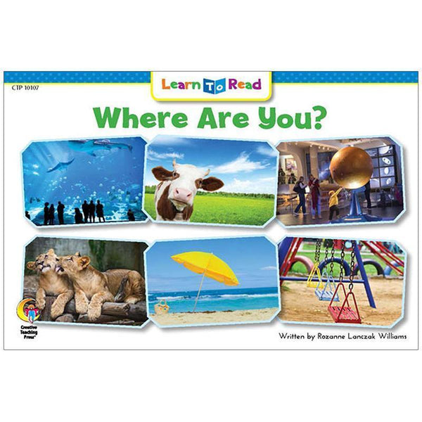WHERE ARE YOU LEARN TO READ-Learning Materials-JadeMoghul Inc.