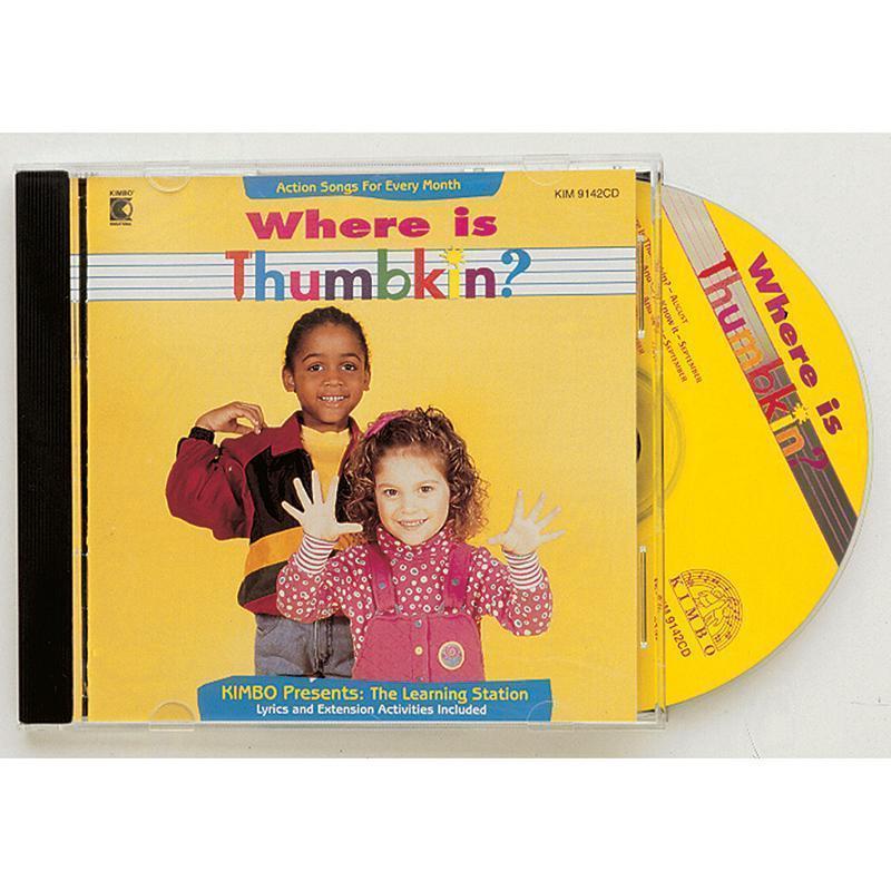 WHERE IS THUMBKIN CD-Childrens Books & Music-JadeMoghul Inc.