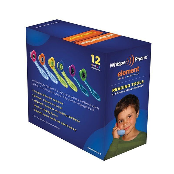 WHISPERPHONE VARIETYPAK OF 12 2 EA-Learning Materials-JadeMoghul Inc.