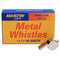 WHISTLE SMALL METAL 12/PK 1-3/4L-Toys & Games-JadeMoghul Inc.