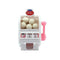 White and Bubble Gum Pink Mini Slot Machine Favor (Pack of 1)-Popular Wedding Favors-JadeMoghul Inc.