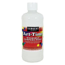 WHITE ART-TIME WASHABLE PAINT 16 OZ-Arts & Crafts-JadeMoghul Inc.