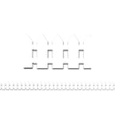 WHITE FENCE MIGHTY BRIGHTS BORDER-Arts & Crafts-JadeMoghul Inc.