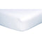 White Flannel Deluxe Flannel Fitted Crib Sheet-WHITE-JadeMoghul Inc.