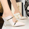 White Gold Sexy High Heels Shoes 2018 New Fashion Summer Style Women Platform Pumps For Party Wedding Shoes Night Club Heels 9CM-White-4-JadeMoghul Inc.