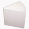 WHITE HARDCOVER BLANK BOOK 5 X 5-Supplies-JadeMoghul Inc.