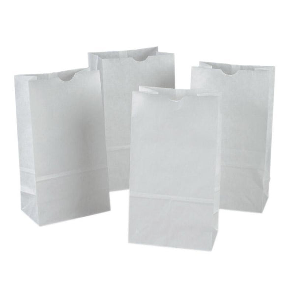 WHITE RAINBOW BAGS 50PK-Arts & Crafts-JadeMoghul Inc.