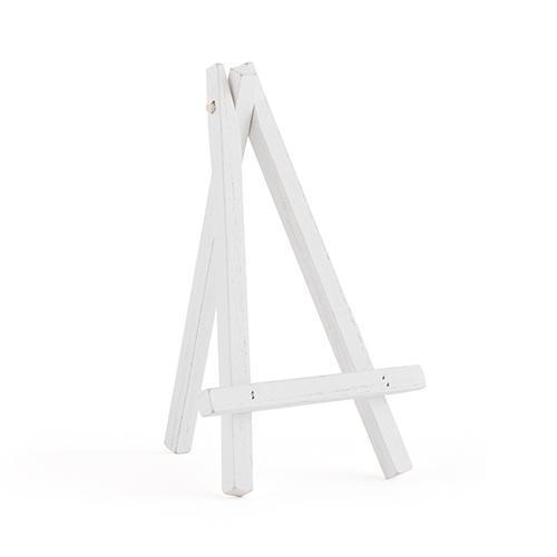 White Wooden Easels - Small (Pack of 4)-Table Planning Accessories-JadeMoghul Inc.