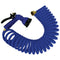 Whitecap 15 Blue Coiled Hose w-Adjustable Nozzle [P-0440B]-Washdown / Pressure Pumps-JadeMoghul Inc.
