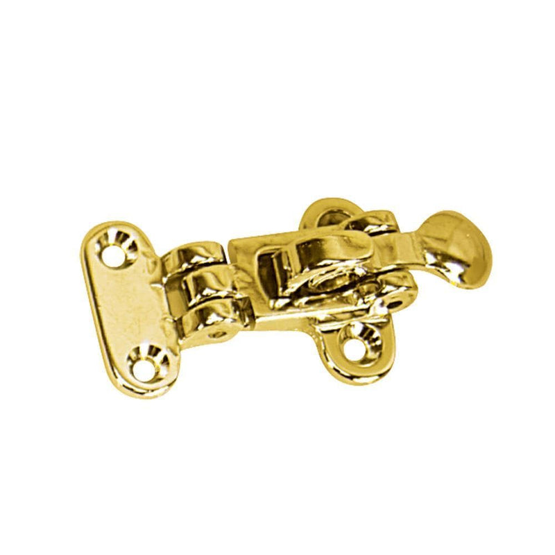 Whitecap Anti-Rattle Hold Down - Polished Brass [S-054BC]-Latches-JadeMoghul Inc.
