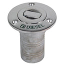 Whitecap Bluewater Push Up Deck Fill - 1-1-2" Hose - Diesel [6994CBLUE]-Deck Fills-JadeMoghul Inc.