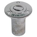 Whitecap Bluewater Push Up Deck Fill - 2" Hose - Diesel [6895CBLUE]-Deck Fills-JadeMoghul Inc.
